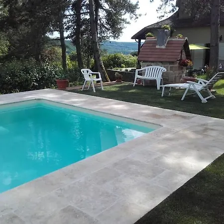 Grande Maison Quercynoise Avec Piscine Vakantiehuis Figeac