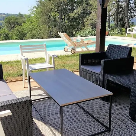 Grande Maison Quercynoise Avec Piscine 度假居 *